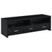 Homestyle Furniture - Coaster - Alton 3-drawer Engineered Wood 62-inch TV Stand Black Oak - 700645