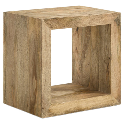 Homestyle Furniture - Coaster - Benton Rectangular Solid Wood End Table Natural - 704837