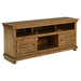 Homestyle Furniture - Coaster - Payne 60-inch TV Stand Media Console Distressed Brown - 710042