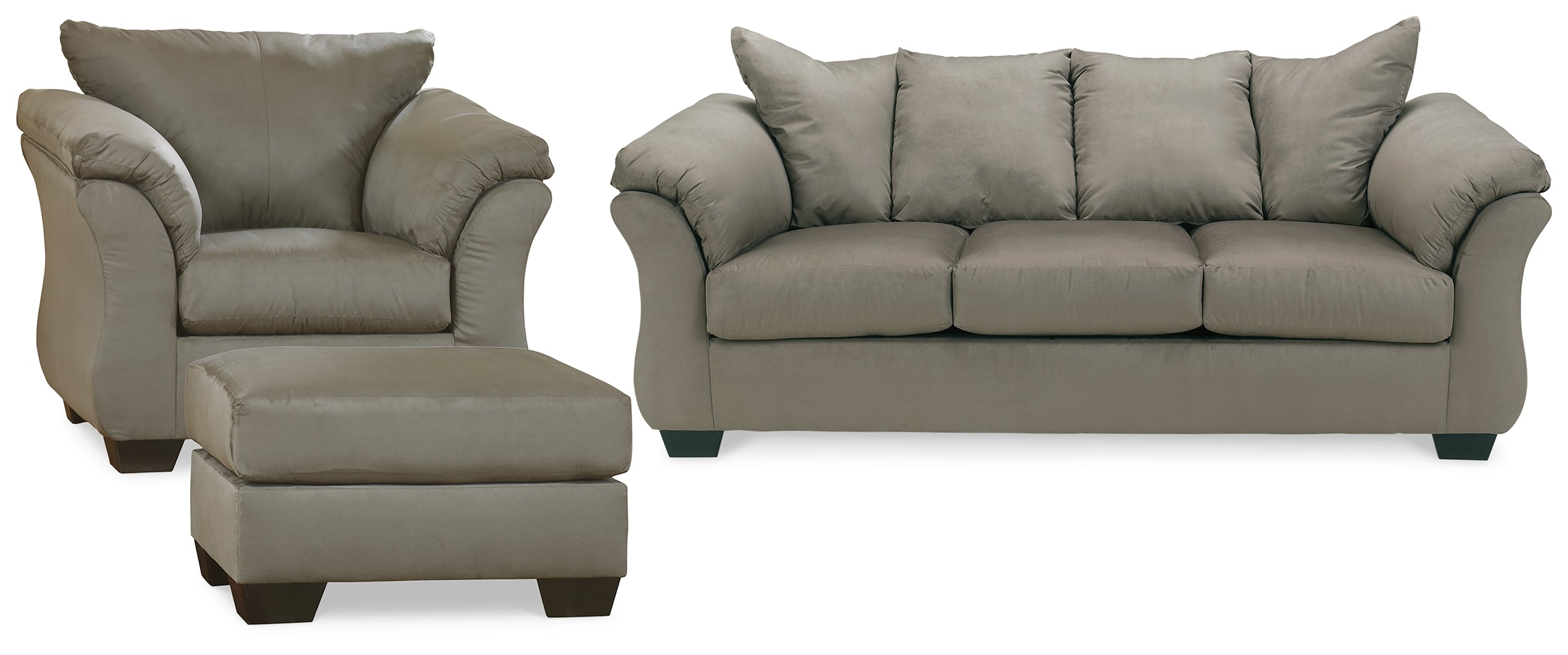 Homestyle Furniture - Ashley Furniture - Darcy Sofa, Chair and Ottoman - Sofa, Chair and Ottoman - 75005U11