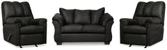 Homestyle Furniture - Ashley Furniture - Darcy Loveseat and 2 Recliners - Loveseat and 2 Recliners - 75008U13