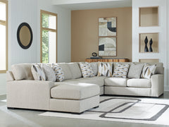 Homestyle Furniture - Ashley Furniture - Laurelgrove 5-Piece Sectional with Chaise - RAF 5-Piece Sectional with Chaise - 75105S11