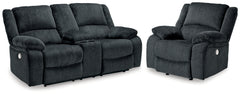 Homestyle Furniture - Ashley Furniture - Draycoll Power Reclining Loveseat and Power Recliner - Power Reclining Loveseat and Power Recliner - 76504U8