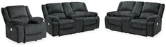 Homestyle Furniture - Ashley Furniture - Draycoll 2 Power Reclining Loveseats and Recliner - 2 Power Reclining Loveseats and Recliner - 76504U6
