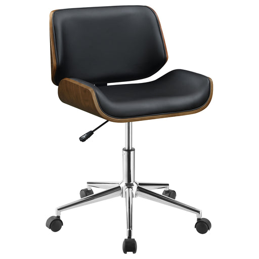Homestyle Furniture - Coaster - Addington Upholstered Adjustable Office Desk Chair Black - 800612