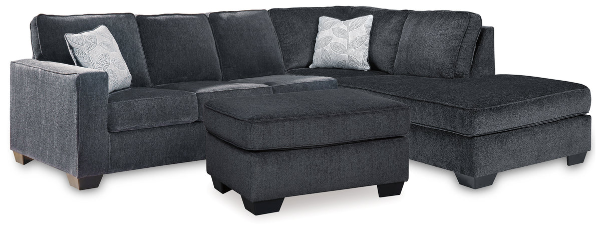 Homestyle Furniture - Ashley Furniture - Altari 2-Piece Sleeper Sectional and Ottoman - 2-Piece Sleeper Sectional and Ottoman - 87213U15