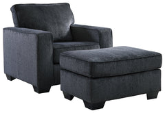 Homestyle Furniture - Ashley Furniture - Altari Chair and Ottoman - Chair and Ottoman - 87213U2