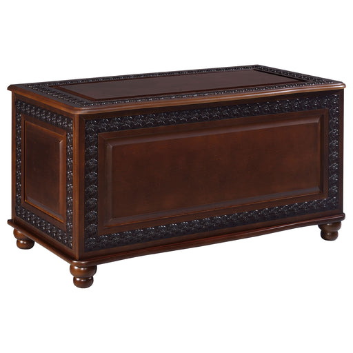Homestyle Furniture - Coaster - Finlay Cedar Chest Dark Tobacco - 900012