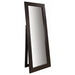 Homestyle Furniture - Coaster - Toga 28 x 72 Inch Wood Standing Floor Mirror Cappuccino - 900453