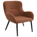 Homestyle Furniture - Coaster - Calvin Upholstered Modern Arm Accent Chair Rust - 902471