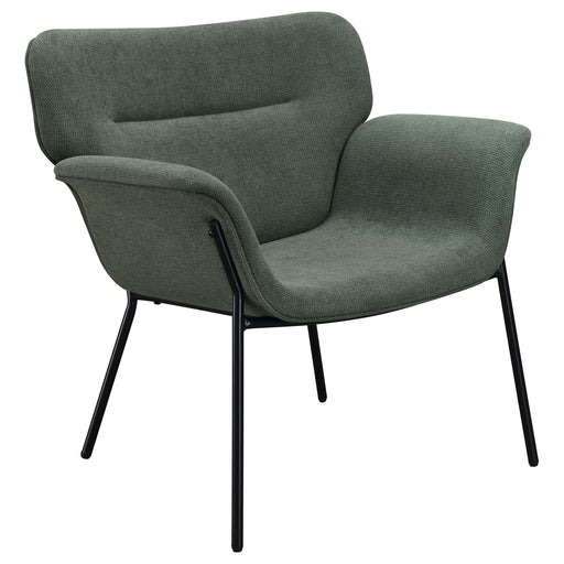 Homestyle Furniture - Coaster - Davina Upholstered Flared Arm Accent Chair Ivy - 905613