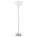 Homestyle Furniture - Coaster - Anya 61-inch Hanging Crystal Metal Floor Lamp Chrome - 920067