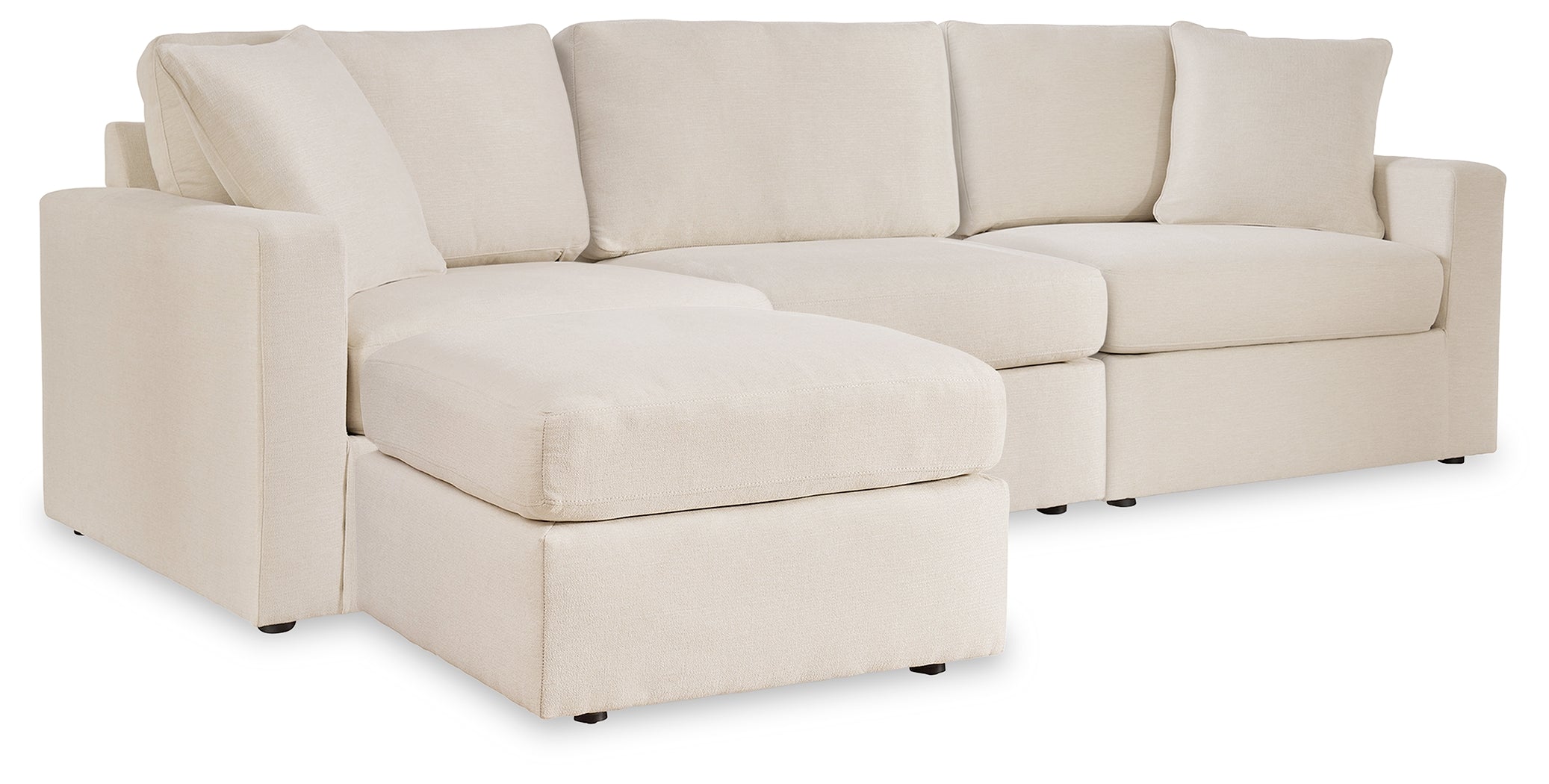 Homestyle Furniture - Ashley Furniture - Modmax 3-Piece Sectional and Ottoman - 3-Piece Sectional and Ottoman / Oyster - 92103U4