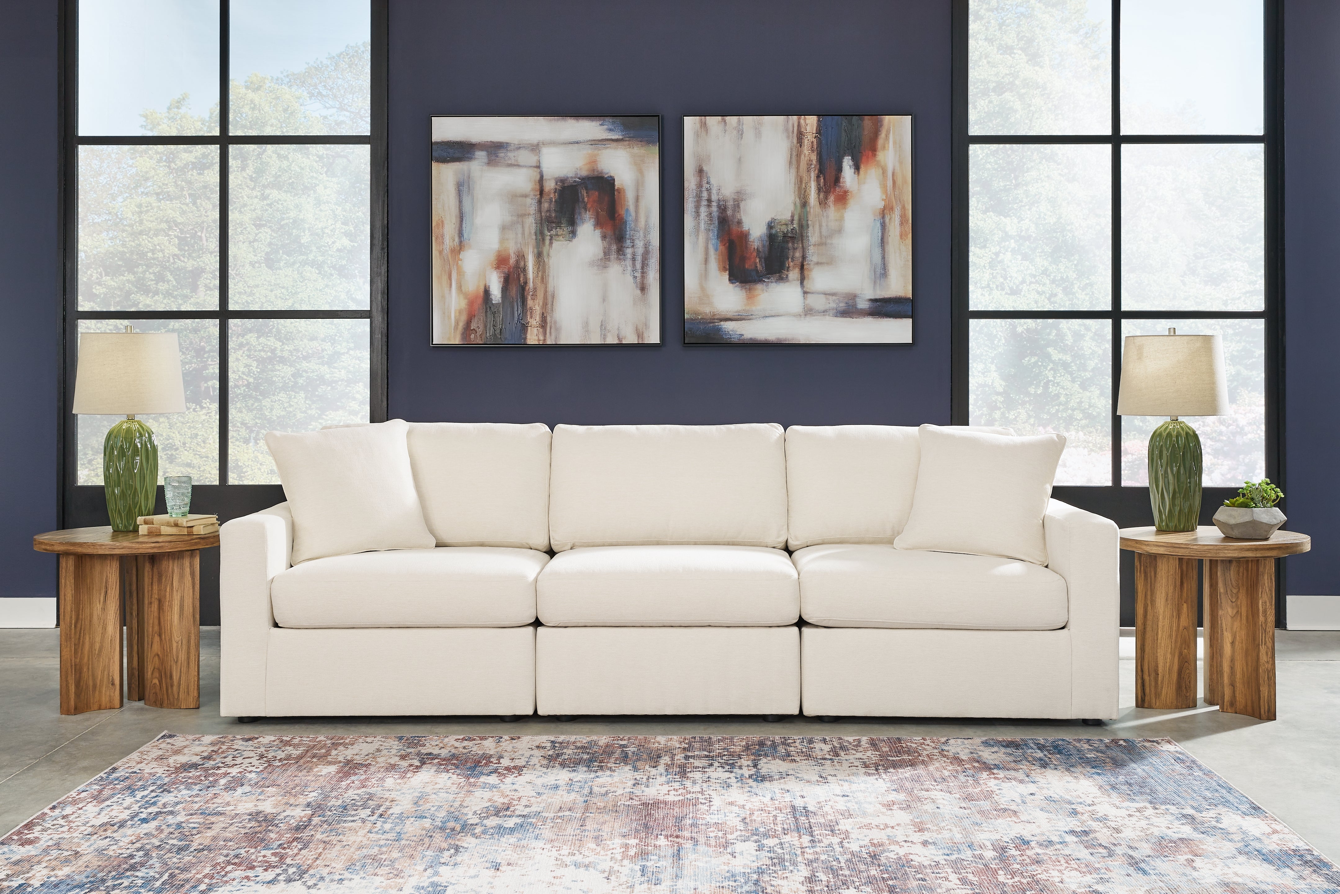 Homestyle Furniture - Ashley Furniture - Modmax 3-Piece Sectional - RAF 3-Piece Sectional / Oyster - 92103S2