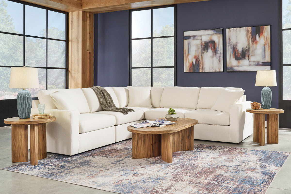Homestyle Furniture - Ashley Furniture - Modmax 5-Piece Sectional - RAF 5-Piece Sectional / Oyster - 92103S6