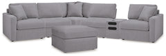 Homestyle Furniture - Ashley Furniture - Modmax 6-Piece Sectional and Oversized Accent Ottoman - 6-Piece Sectional and Oversized Accent Ottoman - 92104U25
