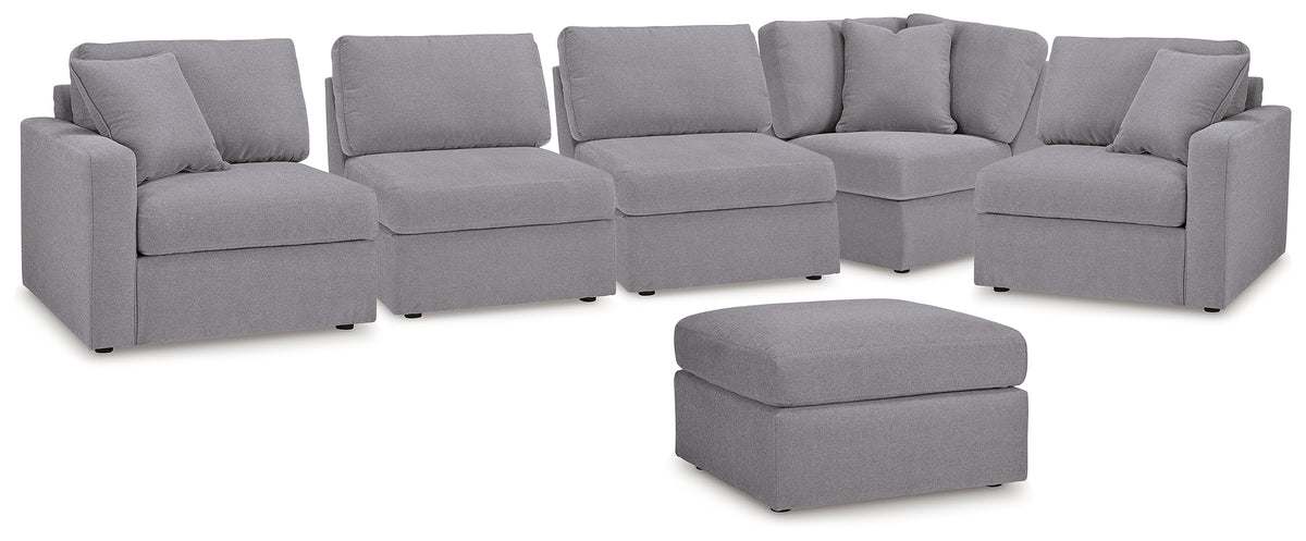Homestyle Furniture - Ashley Furniture - Modmax 5-Piece Sectional and Ottoman - 5-Piece Sectional and Ottoman - 92104U14