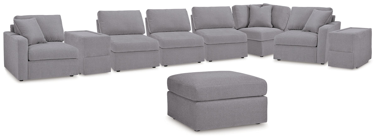 Homestyle Furniture - Ashley Furniture - Modmax 8-Piece Sectional and Ottoman - 8-Piece Sectional and Ottoman - 92104U3
