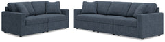Homestyle Furniture - Ashley Furniture - Modmax 3-Piece Sectional Sofa and 2-Piece Sectional Loveseat - 3-Piece Sectional Sofa and 2-Piece Sectional Loveseat - 92121U20