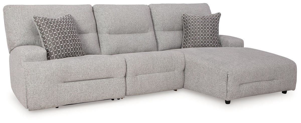 Homestyle Furniture - Ashley Furniture - Acklen Place 3-Piece Power Reclining Sectional - 3-Piece Power Reclining Sectional - 93605S6