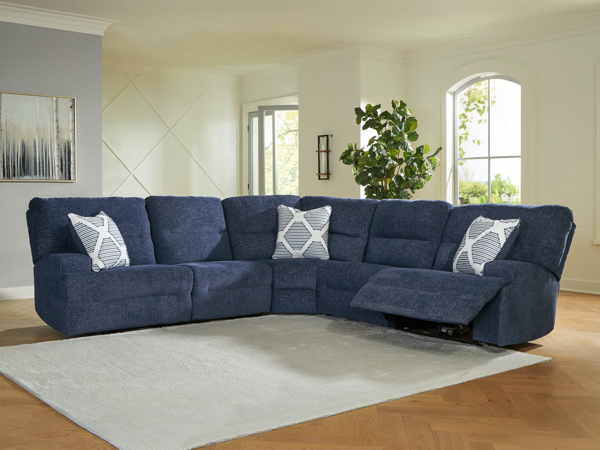 Homestyle Furniture - Ashley Furniture - Acklen Place 5-Piece Power Reclining Sectional - 5-Piece Power Reclining Sectional - 93607S3