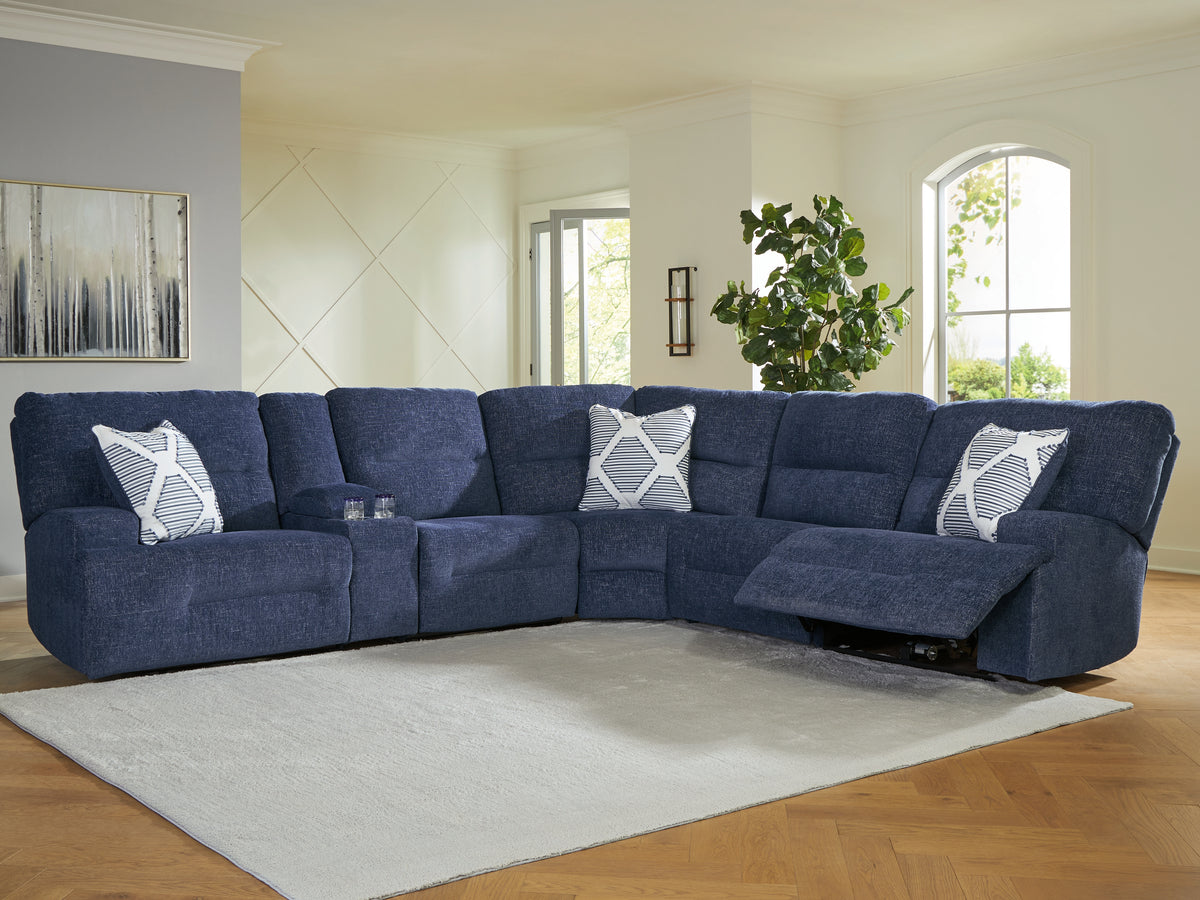 Homestyle Furniture - Ashley Furniture - Acklen Place 6-Piece Power Reclining Sectional - 6-Piece Power Reclining Sectional - 93607S15