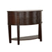 Homestyle Furniture - Coaster - Diane 2-drawer Demilune Entryway Console Table Cappuccino - 950156