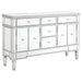 Homestyle Furniture - Coaster - Duchess 5-drawer Mirrored Storage Accent Cabinet Silver - 950849