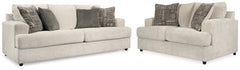 Homestyle Furniture - Ashley Furniture - Soletren Queen Sofa Sleeper and Loveseat - Queen Sofa Sleeper and Loveseat - 95104U13