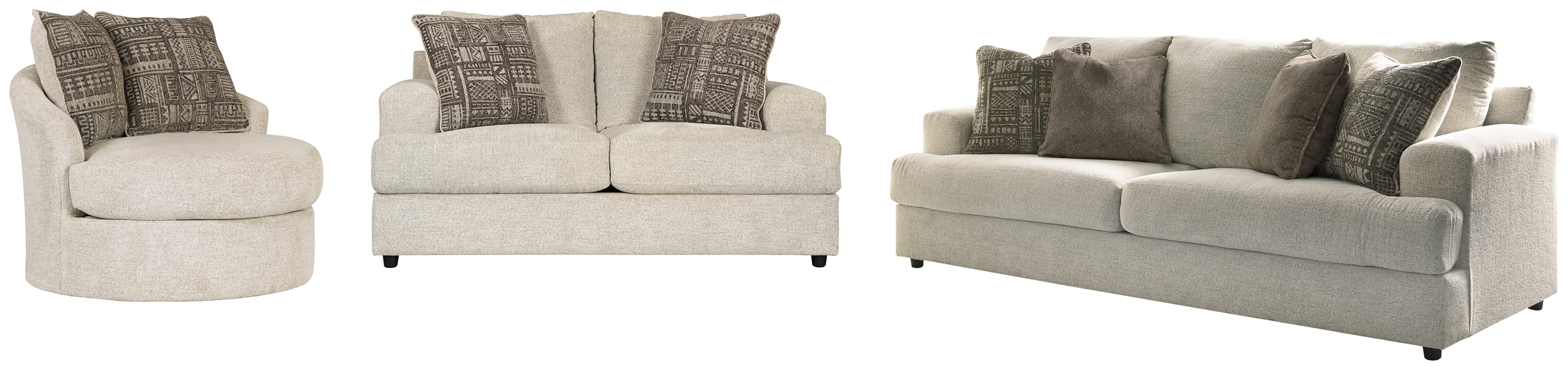 Homestyle Furniture - Ashley Furniture - Soletren Sofa, Loveseat and Accent Chair - Sofa, Loveseat and Accent Chair - 95104U10