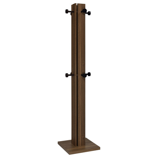 Homestyle Furniture - Coaster - Rikkie Engineered Wood Coat Rack Walnut - 983281