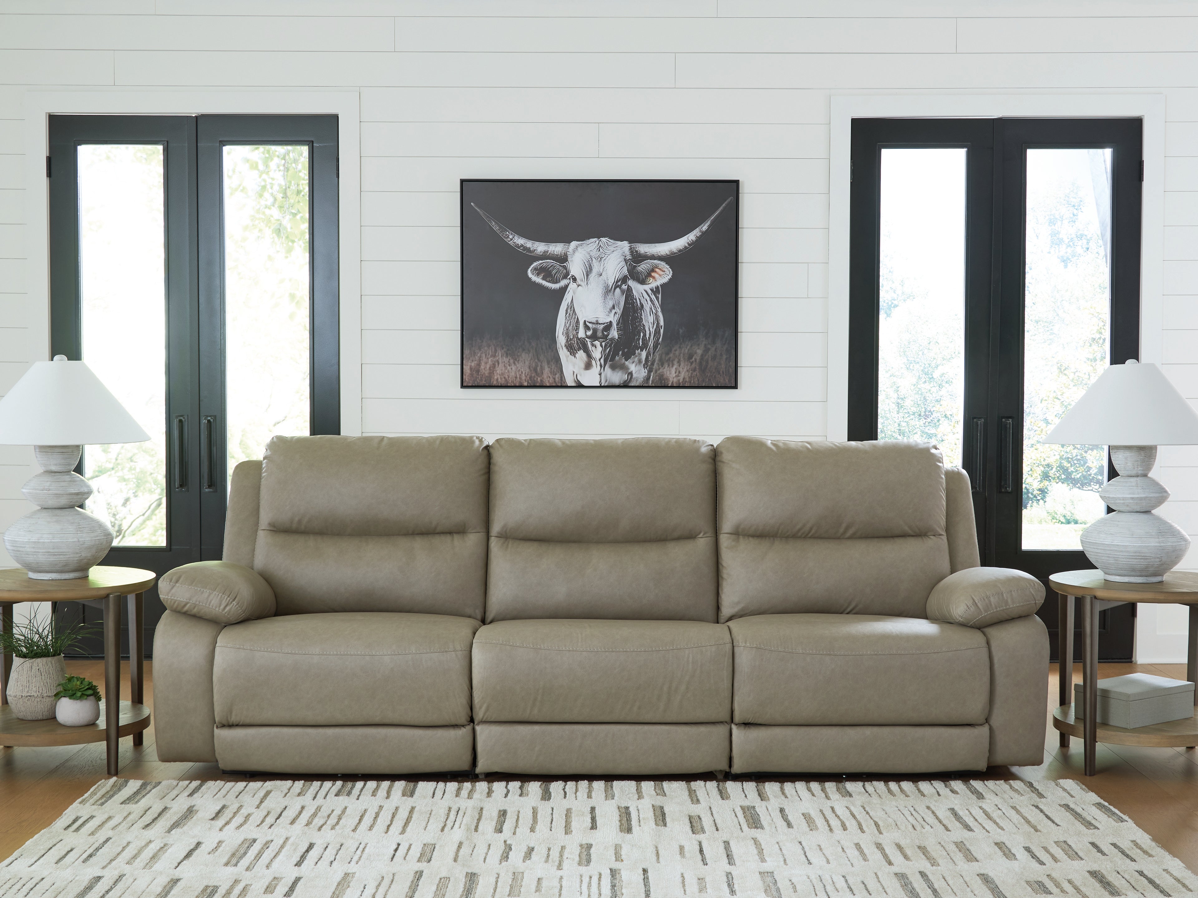 Homestyle Furniture - Ashley Furniture - Narwhal Place 3-Piece Power Reclining Sectional - 3-Piece Power Reclining Sectional - PC99201S1