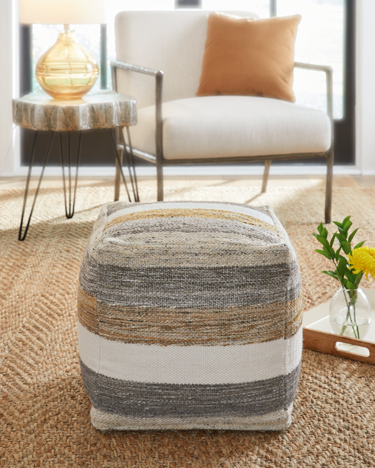 Homestyle Furniture - Ashley Furniture - Josalind Pouf - Pouf - A1000935