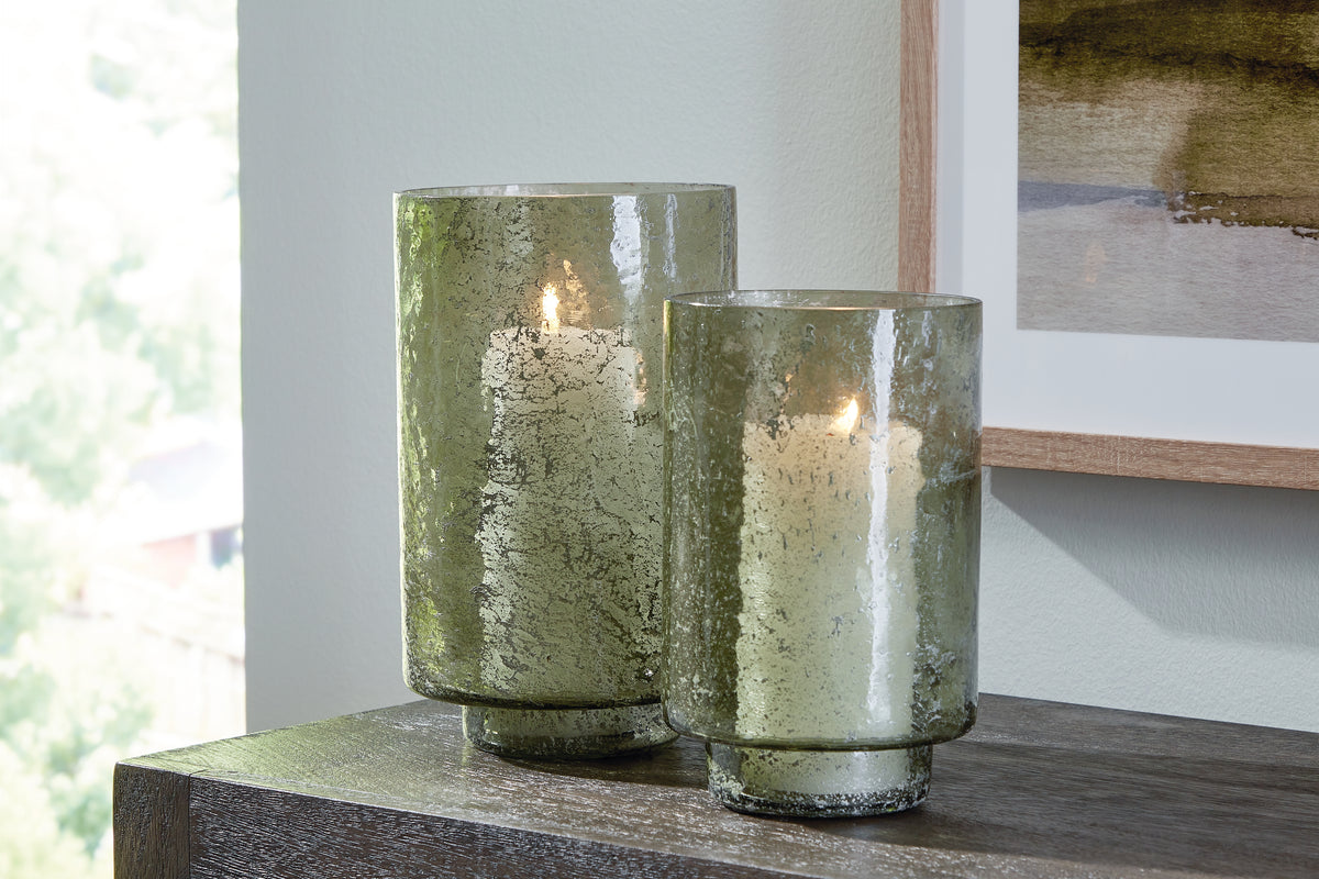 Homestyle Furniture - Ashley Furniture - Clarkton Candle Holder Set (Set of 2) - Candle Holder Set (Set of 2) - A2000623
