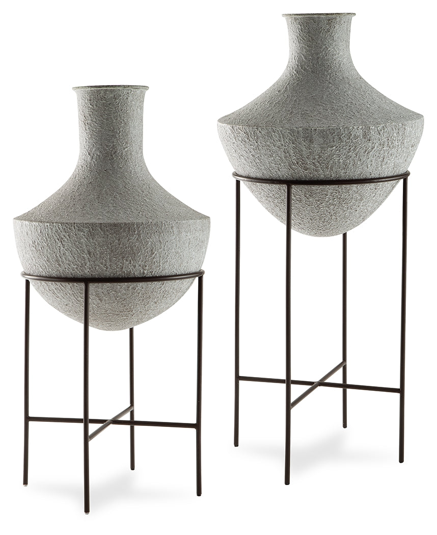 Homestyle Furniture - Ashley Furniture - Estonbank Vase Set - Vase Set - A2000748A1