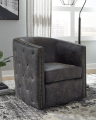 Homestyle Furniture - Ashley Furniture - Brentlow Swivel Accent Chair - Swivel Accent Chair - A3000202