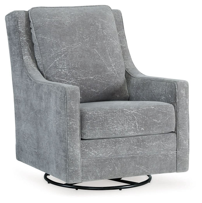 Kambria Swivel Glider Accent Chair  Homestyle Furniture (ARk)