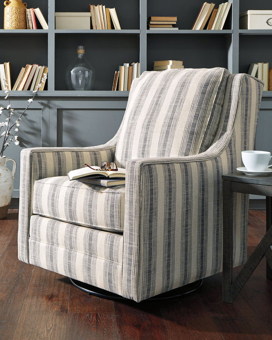 Kambria Swivel Glider Accent Chair  Homestyle Furniture (ARk)