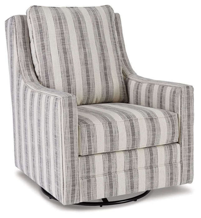 Kambria Swivel Glider Accent Chair  Homestyle Furniture (ARk)