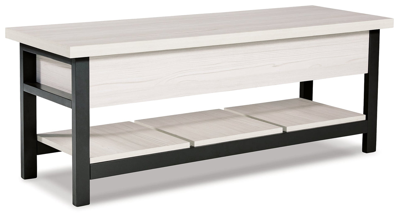 Rhyson Storage Bench  Homestyle Furniture (ARk)