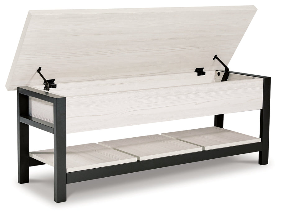 Rhyson Storage Bench  Homestyle Furniture (ARk)