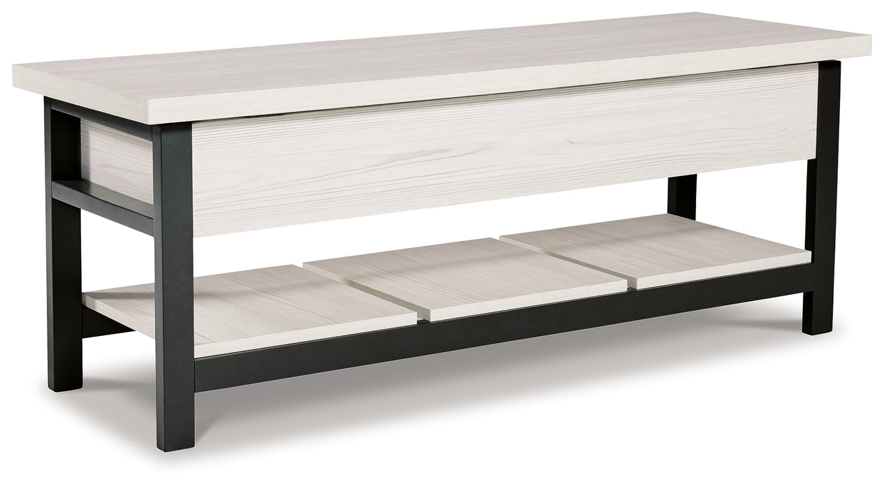 Rhyson Storage Bench  Homestyle Furniture (ARk)