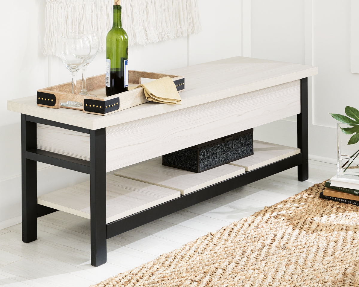 Homestyle Furniture - Ashley Furniture - Rhyson Storage Bench - Storage Bench - A3000312