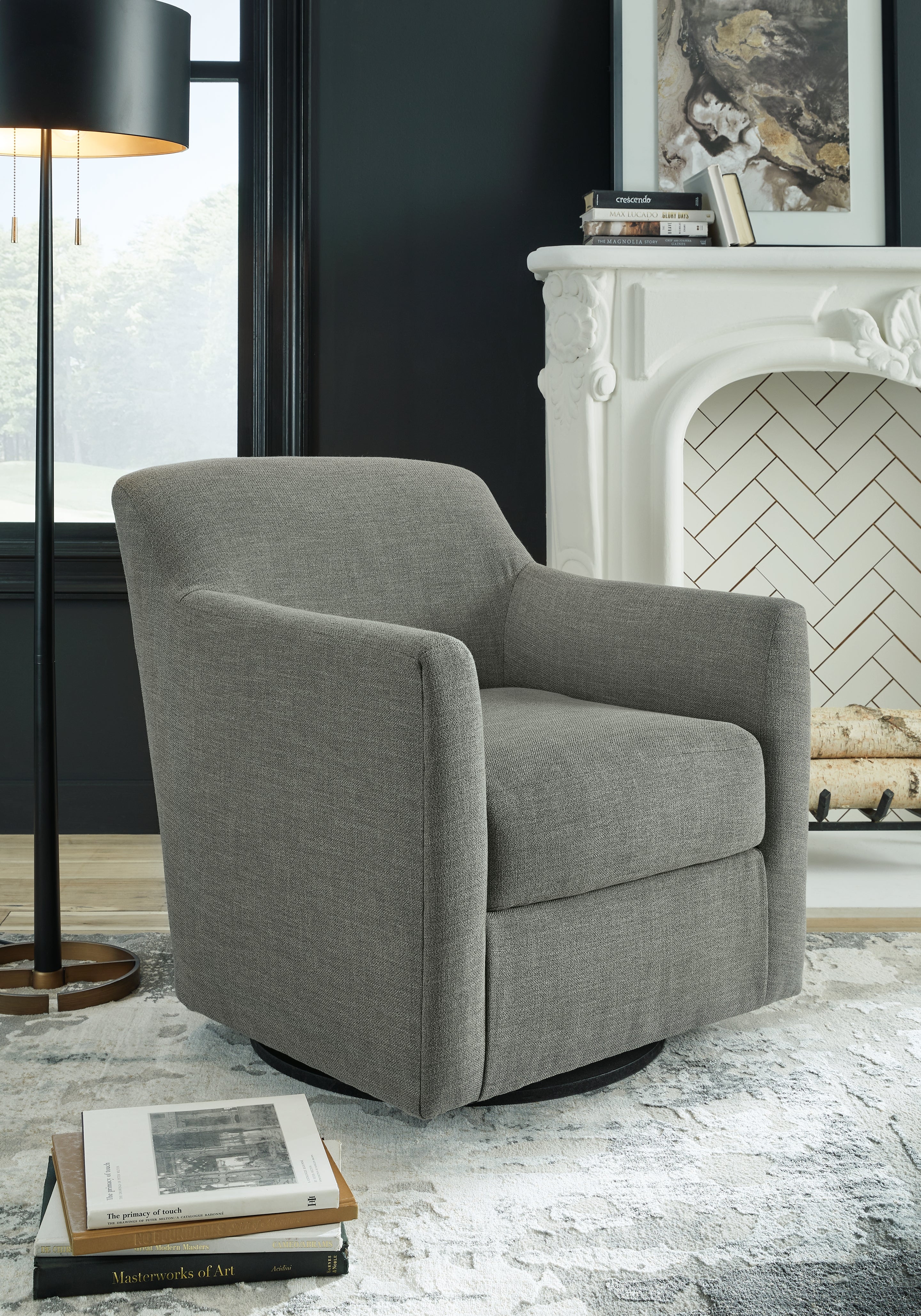 Homestyle Furniture - Ashley Furniture - Bradney Swivel Accent Chair - Swivel Accent Chair - A3000326