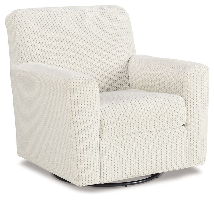 Herstow Swivel Glider Accent Chair  Homestyle Furniture (ARk)