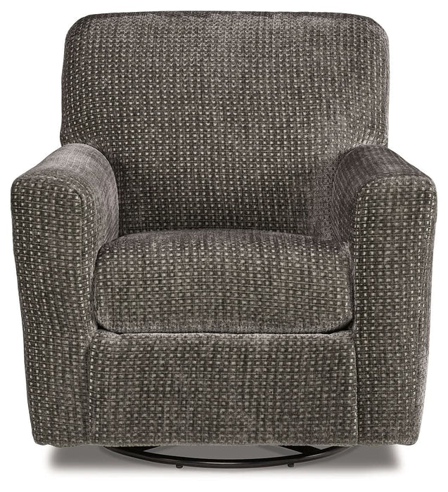 Herstow Swivel Glider Accent Chair  Homestyle Furniture (ARk)