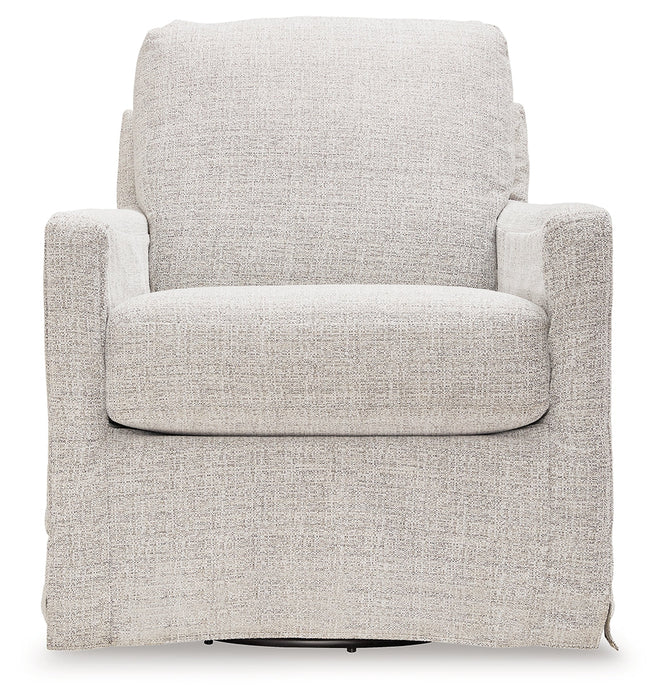 Nenana Next-Gen Nuvella Swivel Glider Accent Chair  Homestyle Furniture (ARk)