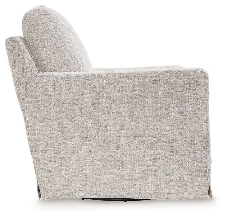 Nenana Next-Gen Nuvella Swivel Glider Accent Chair  Homestyle Furniture (ARk)