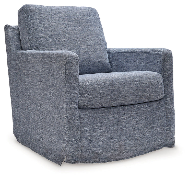 Nenana Next-Gen Nuvella Swivel Glider Accent Chair  Homestyle Furniture (ARk)