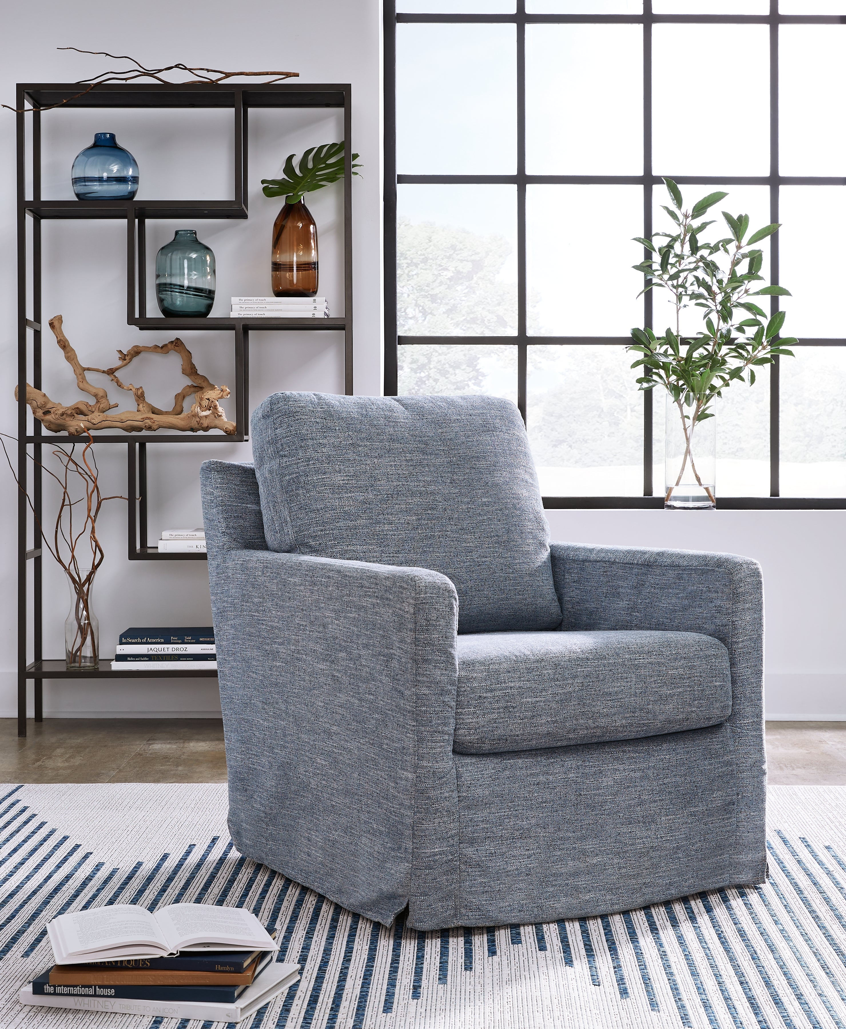 Homestyle Furniture - Ashley Furniture - Nenana Next-Gen Nuvella Swivel Glider Accent Chair - Swivel Glider Accent Chair - A3000646